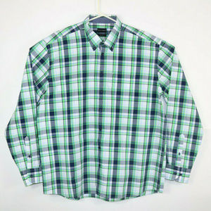 Bruun & Stengade Size 46 Green Blue Easy Care EUC